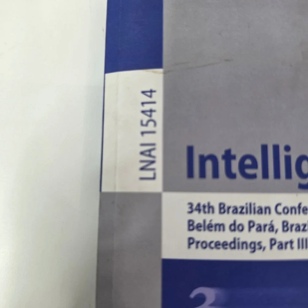 Intelligent Systems BRACIS 2024 Proceedings Part‎ III LNAI 15414 9783031790348